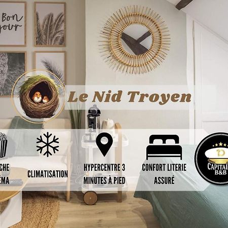 Le Nid Troyen - Proche Hypercentre - 2 Pers Apartment Троа Екстериор снимка